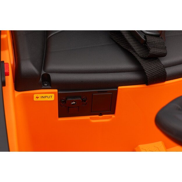 Vienvietis elektromobilis vaikams Lamborghini Revuelto, oranžinis
