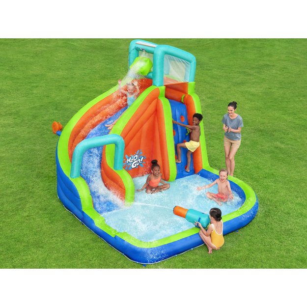 Vandens žaidimų aikštelė H2O Go vaikams 365x320x270 cm, Bestway 53408