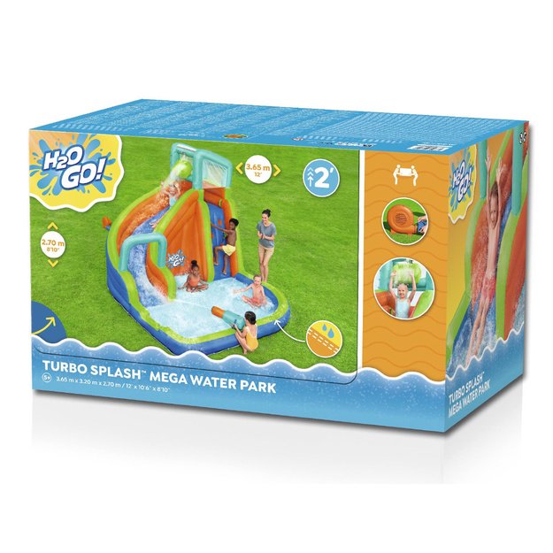 Vandens žaidimų aikštelė H2O Go vaikams 365x320x270 cm, Bestway 53408