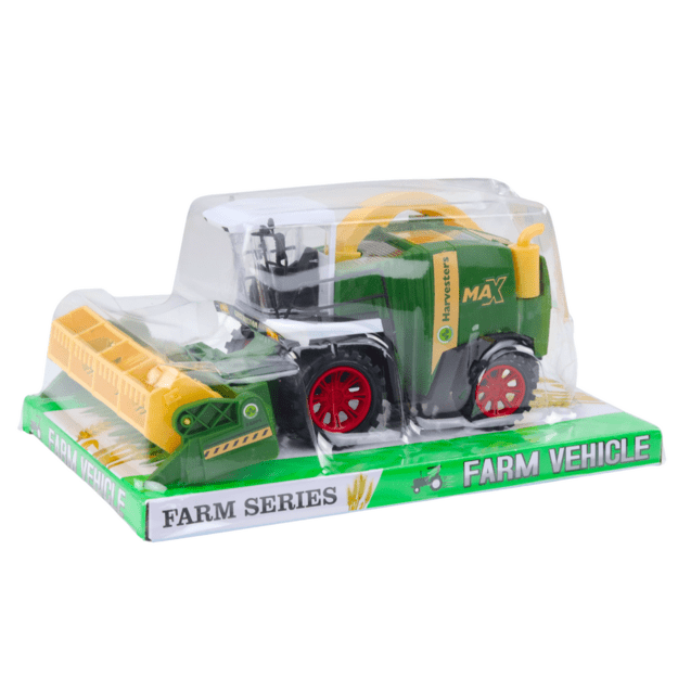 Žaislinis grūdų kombainas „Farmer Heder Drive “