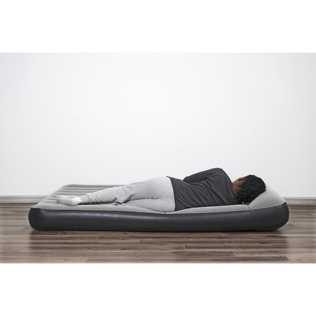 Pripučiamas dvivietis čiužinys su įmontuota pompa 150x203x30cm, Bestway 671BS