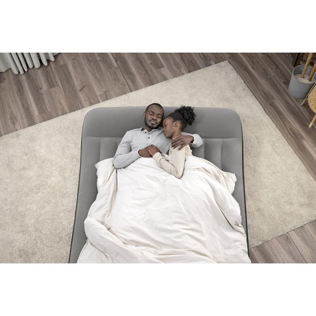 Pripučiamas dvivietis čiužinys su įmontuota pompa 150x203x30cm, Bestway 671BS