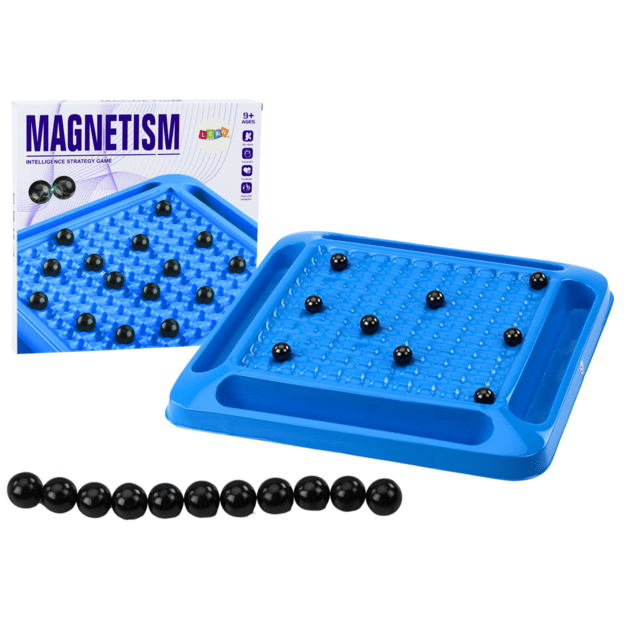 Strateginis magnetinių kamuoliukų žaidimas