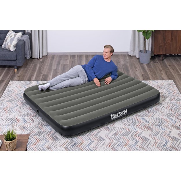 Pripučiamas dvivietis čiužinys 203×152×25cm, Bestway 6713N