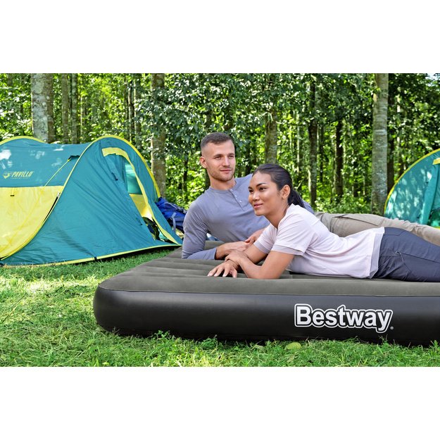 Pripučiamas dvivietis čiužinys 203×152×25cm, Bestway 6713N