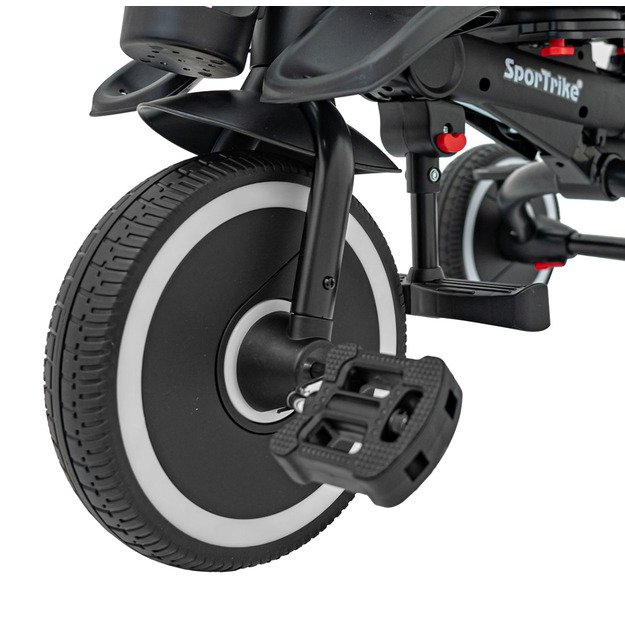 Vaikiškas triratukas su stogeliu RIDER SPORTRIKE, žalias