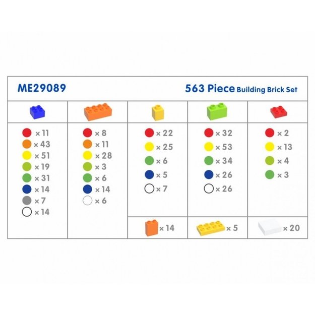 STEM konstruktoriaus rinkinys 563 el., MASTERKIDZ 5