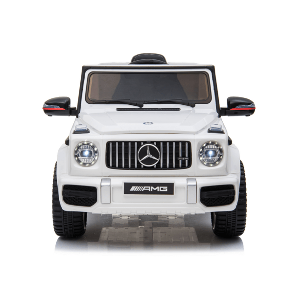 Vienvietis elektrinis džipas vaikams Mercedes G63 BBH-0003 EZ, baltas 3