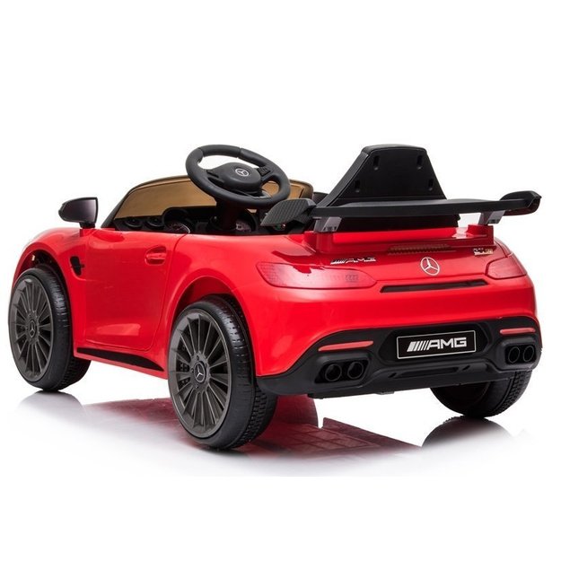 Vienvietis elektromobilis vaikams Mercedes AMG GT R, raudonas