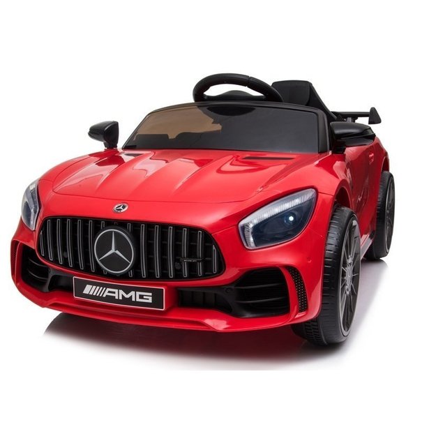 Vienvietis elektromobilis vaikams Mercedes AMG GT R, raudonas