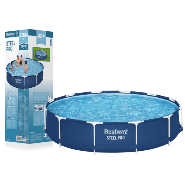 Karkasinis sodo baseinas 366x76cm, Bestway 56706