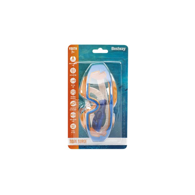Plaukimo akiniai vaikams, mėlyni, Bestway 21179 4