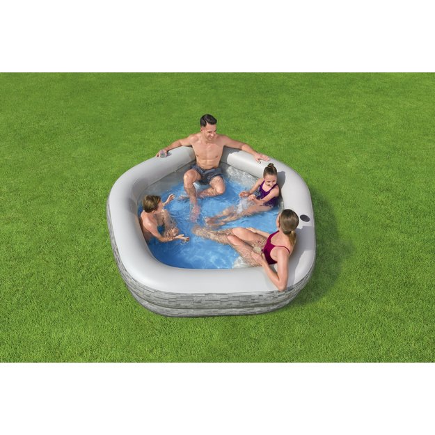 Pripučiamas sodo baseinas 213x206x53cm, Bestway 54423