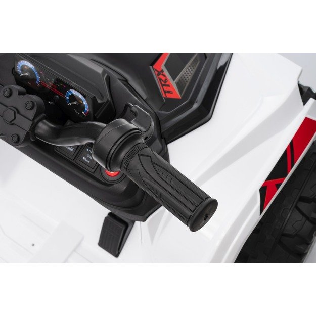 Keturratis su priekaba Sport TX ATV, baltas