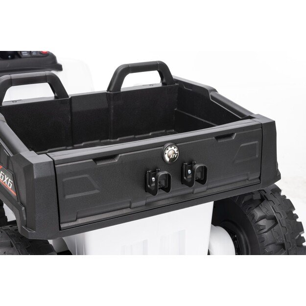 Keturratis su priekaba Sport TX ATV, baltas