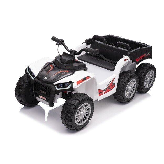 Keturratis su priekaba Sport TX ATV, baltas