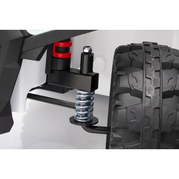 Keturratis su priekaba Sport TX ATV, baltas
