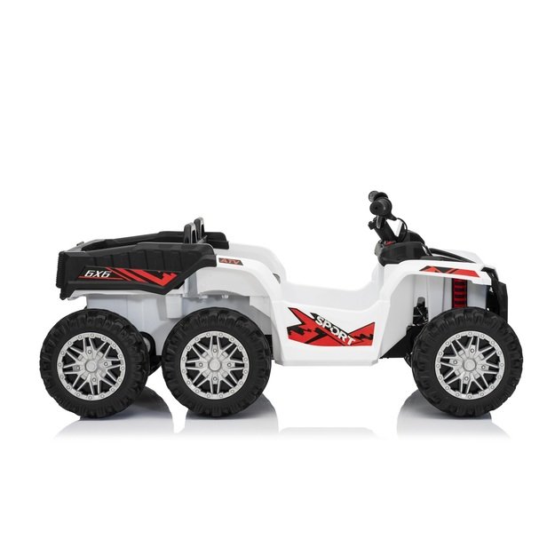 Keturratis su priekaba Sport TX ATV, baltas