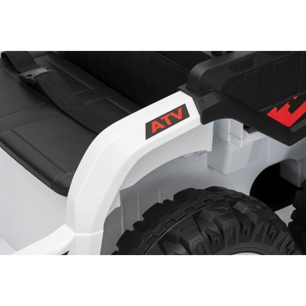 Keturratis su priekaba Sport TX ATV, baltas