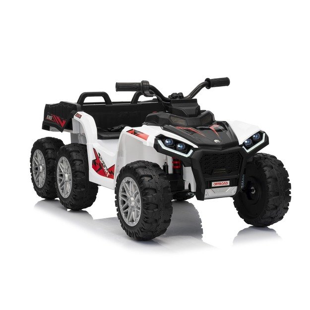 Keturratis su priekaba Sport TX ATV, baltas
