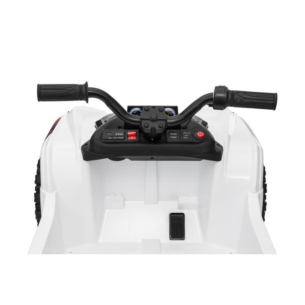 Keturratis su priekaba Sport TX ATV, baltas