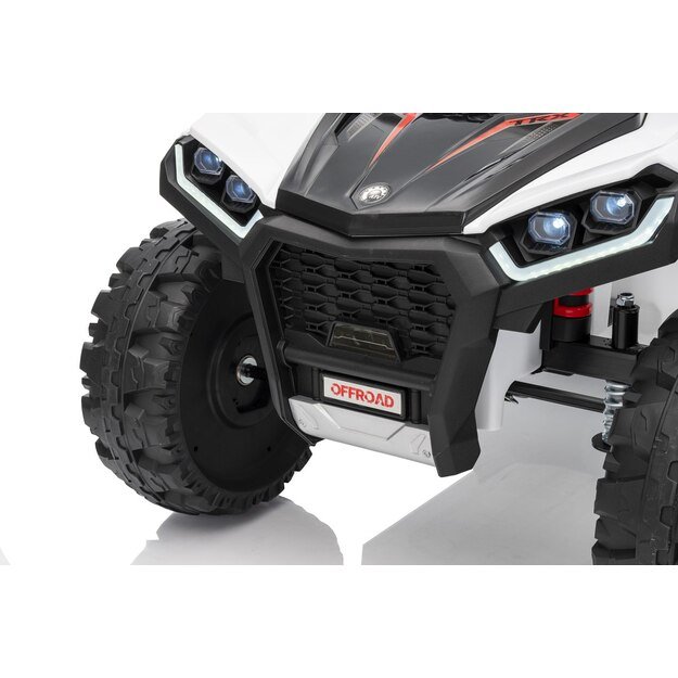 Keturratis su priekaba Sport TX ATV, baltas