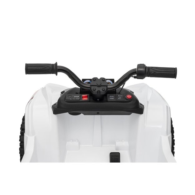 Keturratis su priekaba Sport TX ATV, baltas