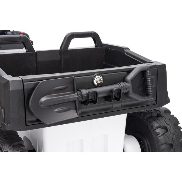 Keturratis su priekaba Sport TX ATV, baltas