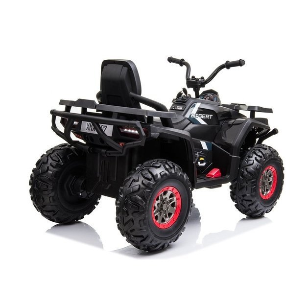 Elektrinis keturratis vaikams 4x4 XMX607 juodas