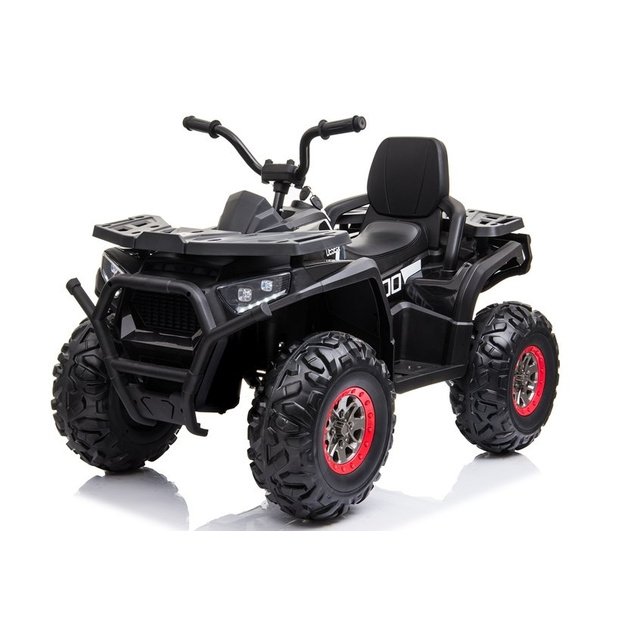 Elektrinis keturratis vaikams 4x4 XMX607 juodas