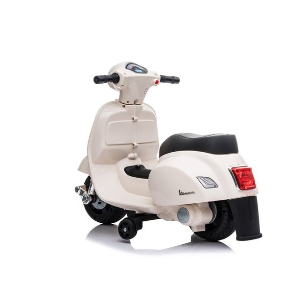 Elektrinis motoroleris vaikams Vespa GTS 300 Mini, baltas