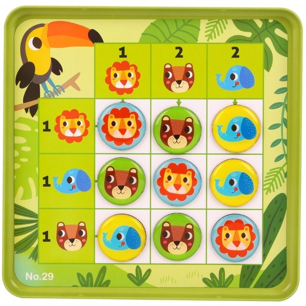 Vaikiškas žaidimas Sudoku „Miškas“, Tooky Toy