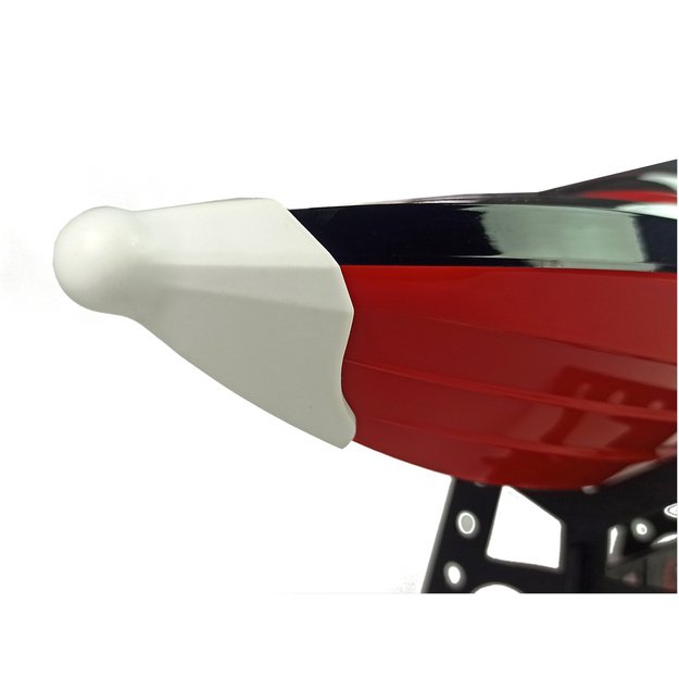Nuotoliniu būdu valdoma motorinė valtis H101 Red 1:48 2.4G 35 km/h