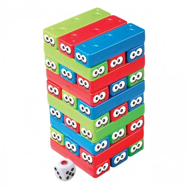 Arkadinis žaidimas kaladėlių žaidimas "Wobbly Tower", WOOPIE  12