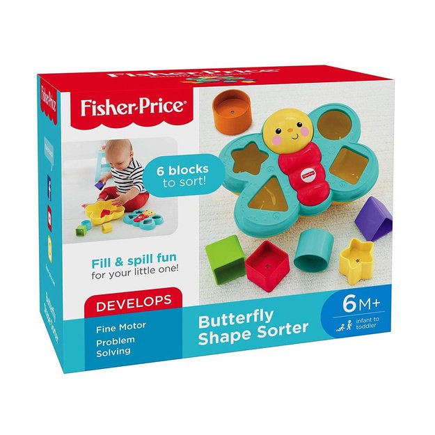 Edukacinis žaislas drugelis rūšiuotojas, Fisher-Price