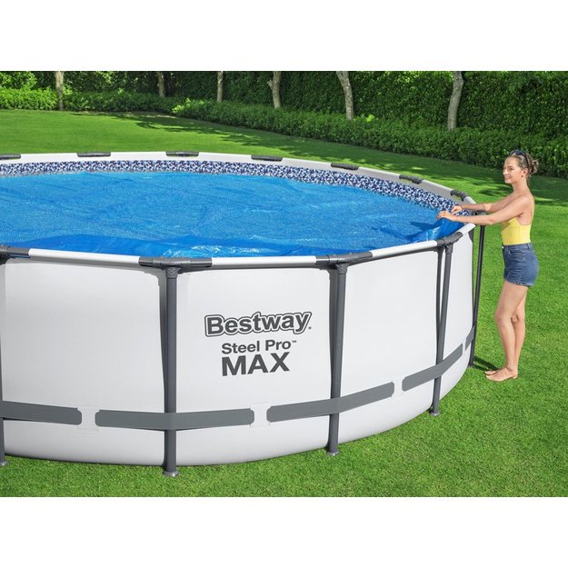 Saulės dangtis baseinui 527,549cm, Bestway