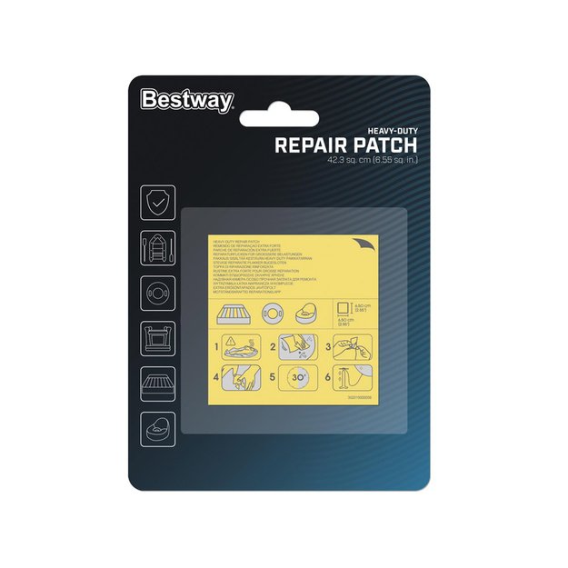 Remonto rinkinys guminiams paviršiams, Bestway