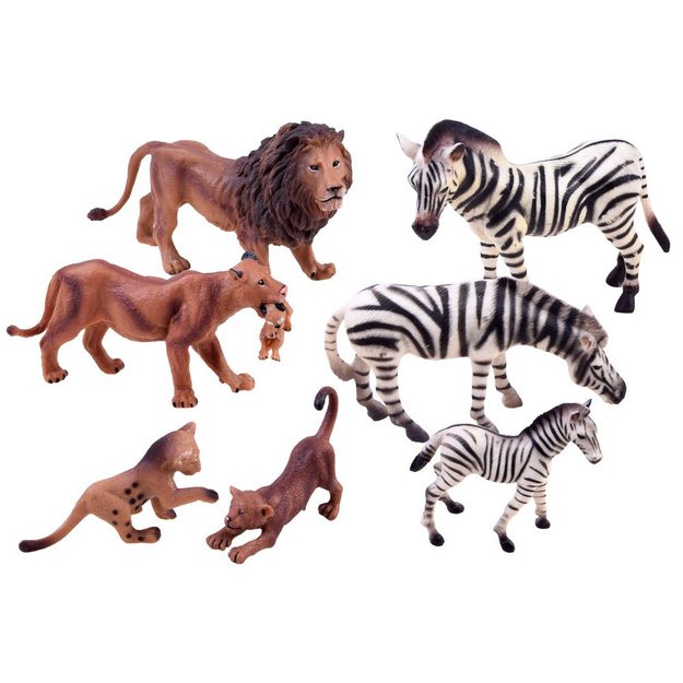 Safari gyvūnų figūrėlių rinkinys