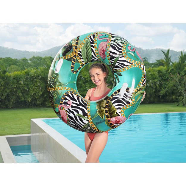 Pripučiamas plaukimo ratas 114cm, Bestway