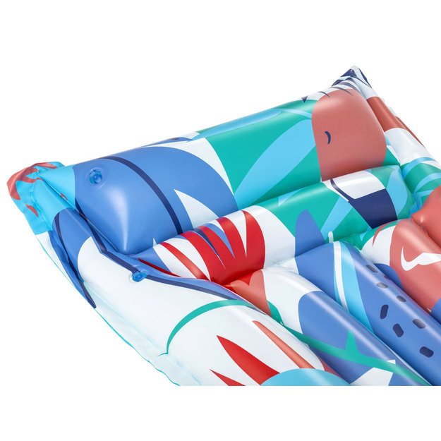 Pripučiamas spalvotas čiužinys 183 cm x 69 cm Bestway