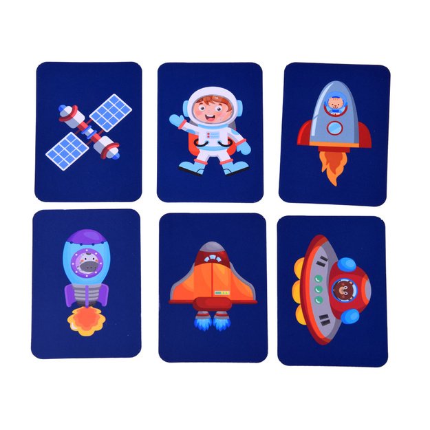 Magnetinė dėlionė 50 el, kosmosas 7