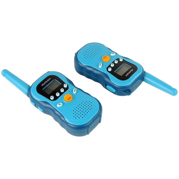 Vaikiškos radijo stotelės Walkie Talkies, mėlynos 7