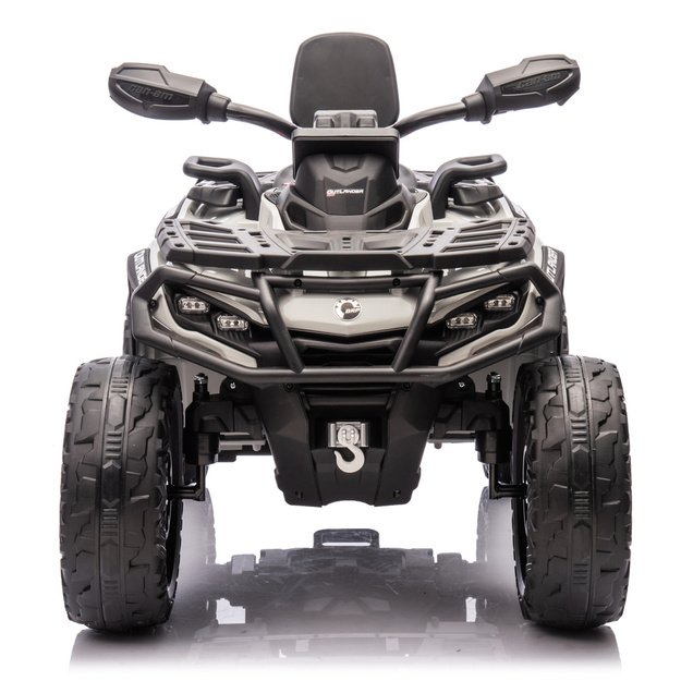 Dvivietis elektrinis keturratis Can-Am Outlander 4x4 DK-CA005, pilkas, 24V 10