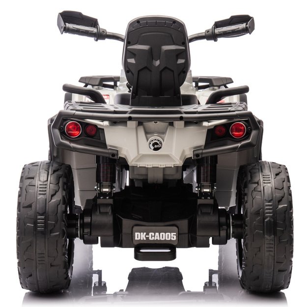 Dvivietis elektrinis keturratis Can-Am Outlander 4x4 DK-CA005, pilkas, 24V 12