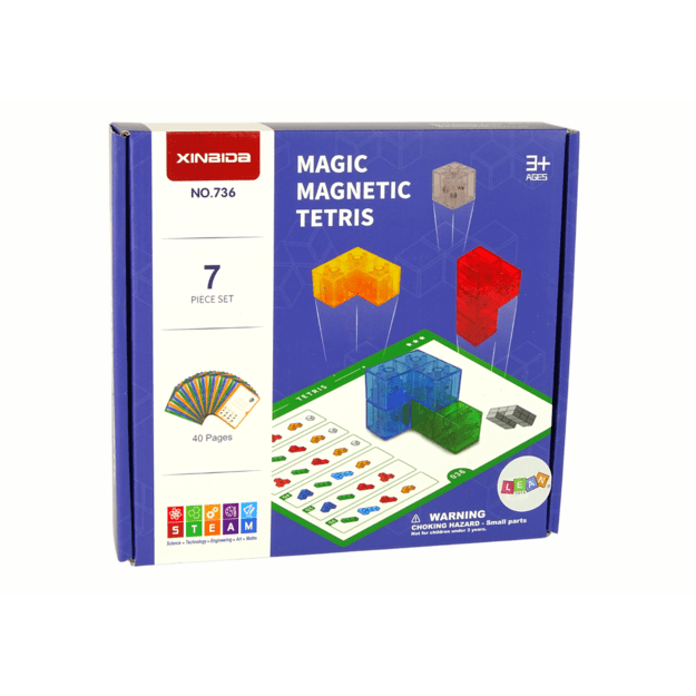 Magiškas magnetinis kubas 7 el. 6
