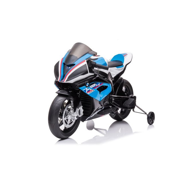 Vienvietis elektrinis motociklas vaikams BMW HP4 Race JT5001, mėlynas 12