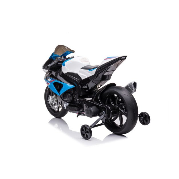 Vienvietis elektrinis motociklas vaikams BMW HP4 Race JT5001, mėlynas 13