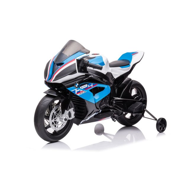 Vienvietis elektrinis motociklas vaikams BMW HP4 Race JT5001, mėlynas 10