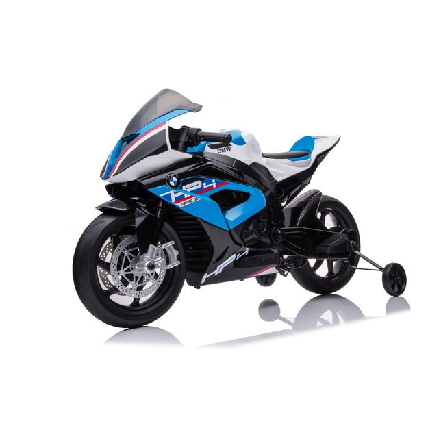 Vienvietis elektrinis motociklas vaikams BMW HP4 Race JT5001, mėlynas 4