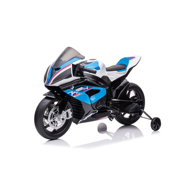 Vienvietis elektrinis motociklas vaikams BMW HP4 Race JT5001, mėlynas 11